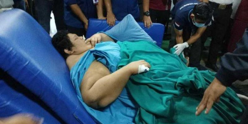 Muhammad Fajri, warga Tangerang berbobot 300 kilogram meninggal dunia usai menjalani perawatan selama 14 hari di RSCM/Net