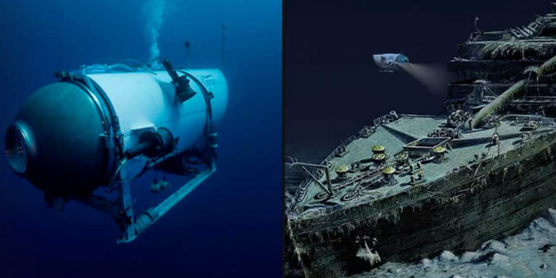 Kapal selam wisata Titanic akhirnya dinyatakan meledak setelah ditemukan puing-puing dari bagian penting kapal selam tersebut/Net