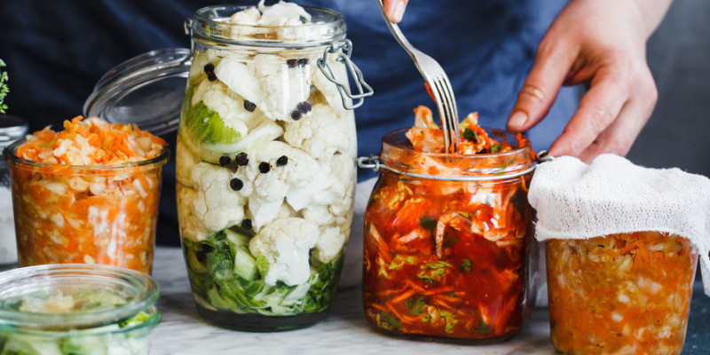 Ilustrasi kimchi, makanan fermentasi yang membantu menjaga kesehatan tubuh/Net