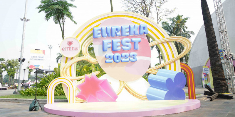 Eureka Fest 2023 digelar di Senayan Park, Jakarta selama tiga hari, 23-25 Juni 2023/Ist