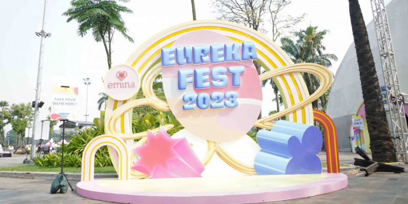 Eureka Fest 2023 digelar di Senayan Park, Jakarta selama tiga hari, 23-25 Juni 2023/Ist