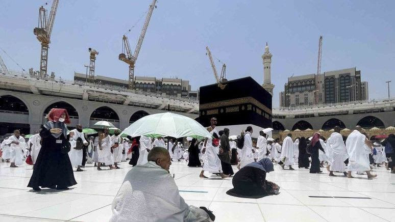 Cuaca di Makkah sangat panas, jemaah haji diminta mewaspadai heat stroke/Net