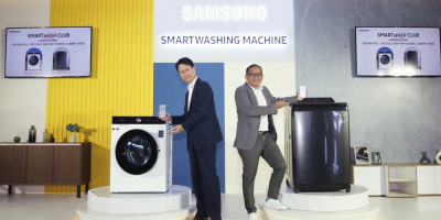 Mencuci Pakaian Semakin Banyak dan Higienis dengan Teknologi AI dari Samsung