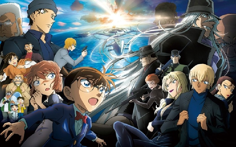 Poster Detective Conan: The Black Submarine yang akan tayang di CGV dan Cinepolis pada 26 Juli 2023/Net