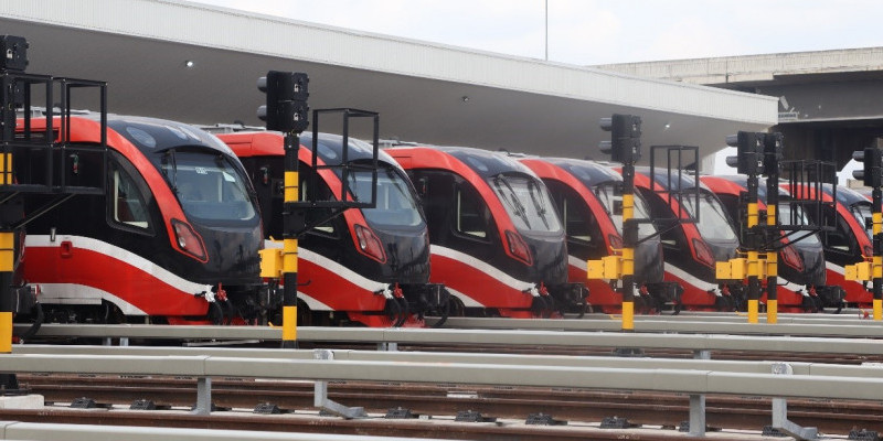 ilustrasi Light Rail Transit (LRT) Jabodebek/net 