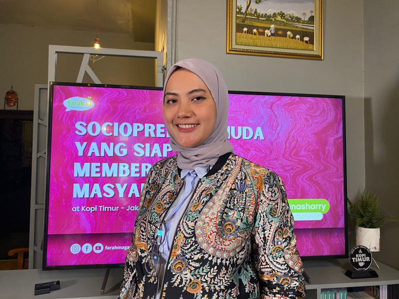 Saat hadir menjadi bintang tamu Farah Talk/Farah.id