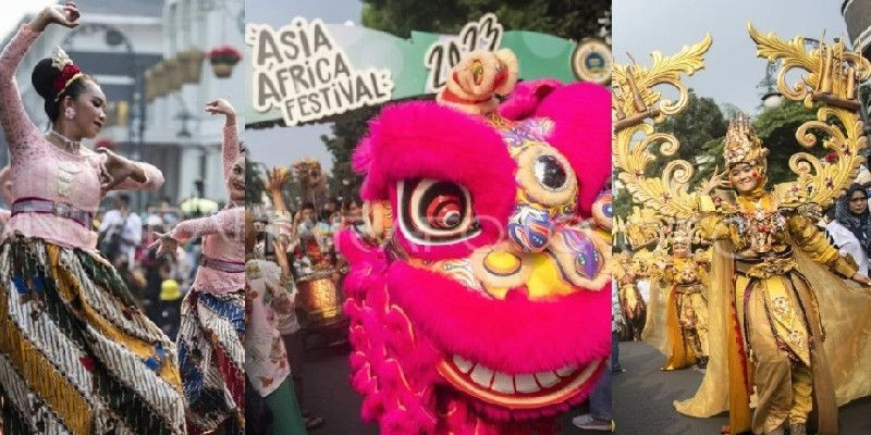 Parade budaya negara Asia Afrika/ANTARA