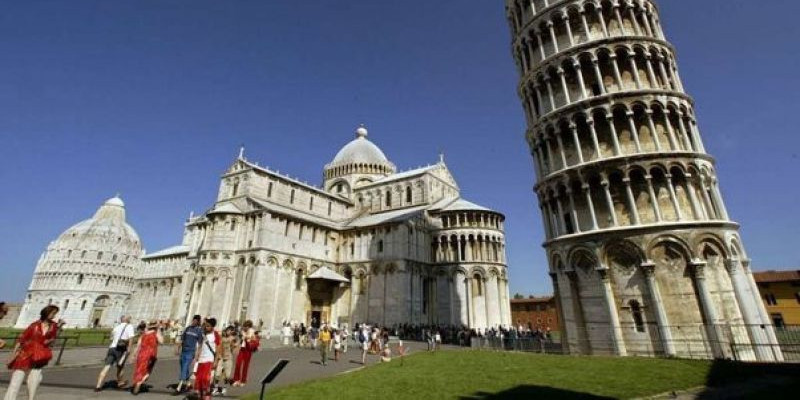 Ilustrasi Menara Pisa, Italia/NET 