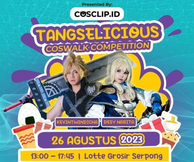 E-flyer Tangselicious yang akan digelar Kota Tangsel pada akhir Agustus 2023/Ist