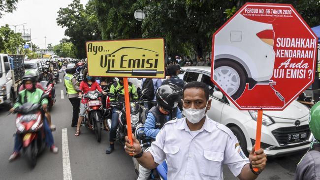 Uji emisi menjadi langkah jangka pendek untuk mengurangi polusi udara di Jakarta/Net