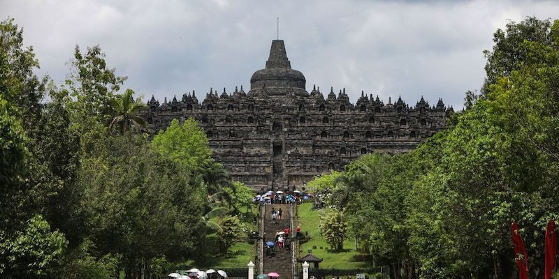 Ilustrasi Candi Borobudur/net 
