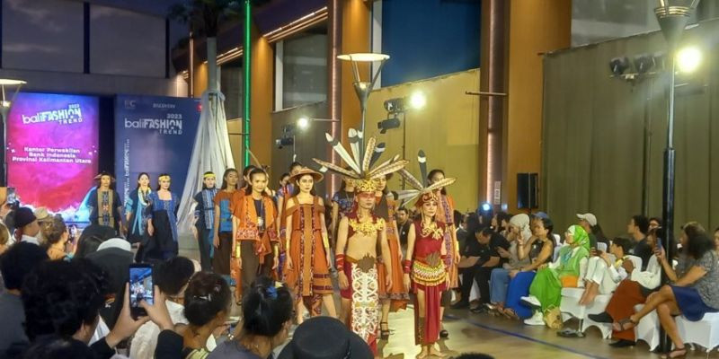 BPN ikut serta mempromosikan karya para perajin fesyen binaan dalam Bali Fashion Trend 2023/Ist