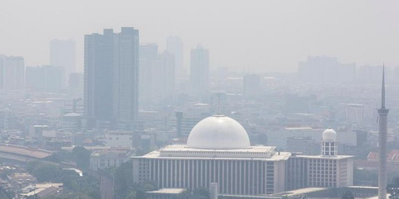 ilustrasi polusi udara tingkat tinggi menyerang Ibu Kota Jakarta/net 