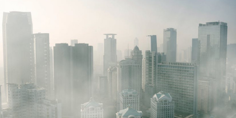 Ilustrasi polusi udara di Jakarta/Net