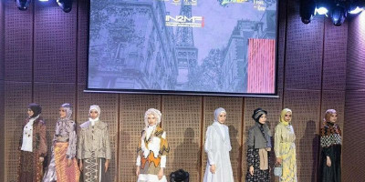 IN2MF 2023: BI Dukung <i>Modest</i> <i>Fashion</i> Indonesia Jadi Rujukan Dunia, Usung Wastra Nusantara dan Konsep <i>Sustainable</i> <i>Fashion</i>