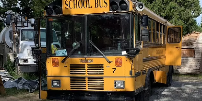 Bus sekolah direhab jadi tempat tinggal/Net