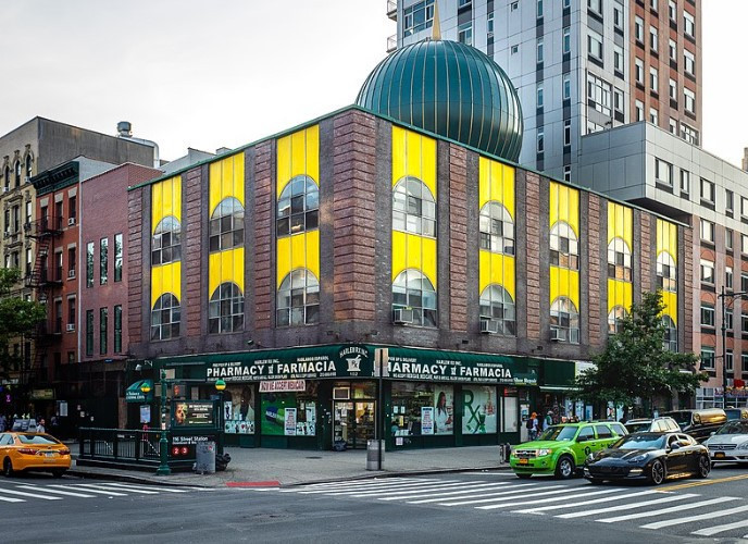Masjid Malcolm Shabaaz, salah satu masjid yang ada di kota New York, Amerika Serikat/Net