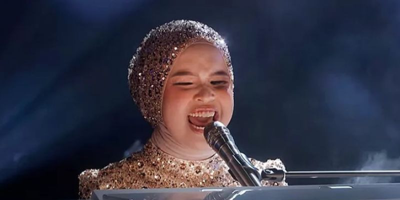 Putri Ariani saat tampil di semifinal America's Got Tallent 2023, Kamis (6/9)/Net