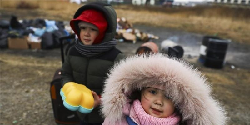 Anak-anak Ukraina kembali menjadi sasaran dari aksi kejam Rusia/Net