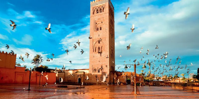  Masjid Koutoubia yang terletak di Marrakesh /NET 