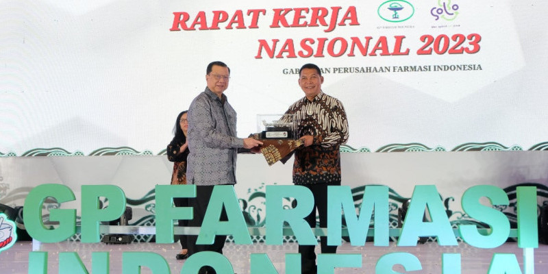Gabungan Perusahaan Farmasi Indonesia atau GPFI mengadakan rapat kerja nasional/NET