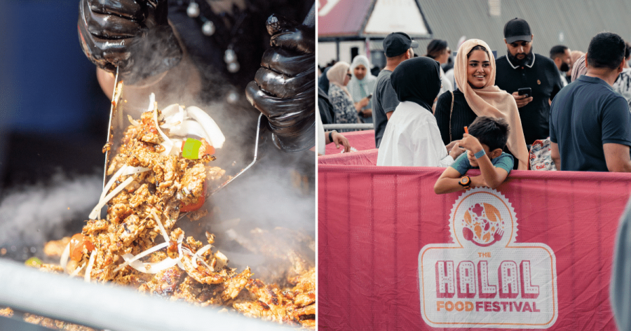 Festival makanan halal di Machester, Inggris dipadati ribuan pengunjung/Net