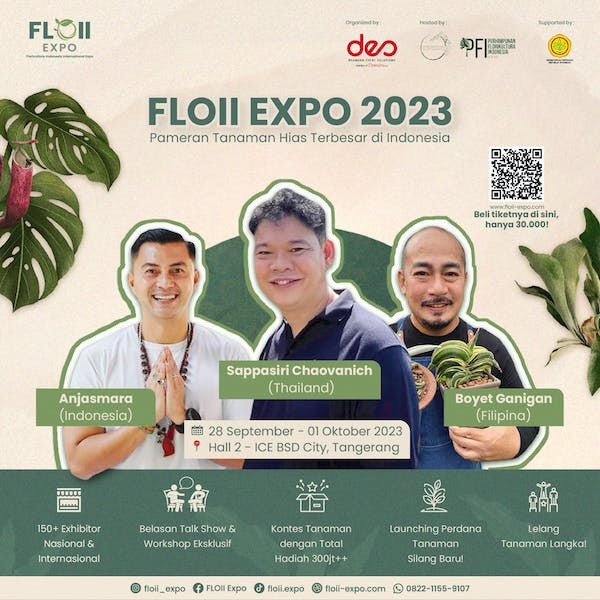 FLOII Expo 2023 akan diselenggarakan di ICE BSD Tangerang selama 4 hari, mulai 28 September hingga 1 Oktober 2023/Ist