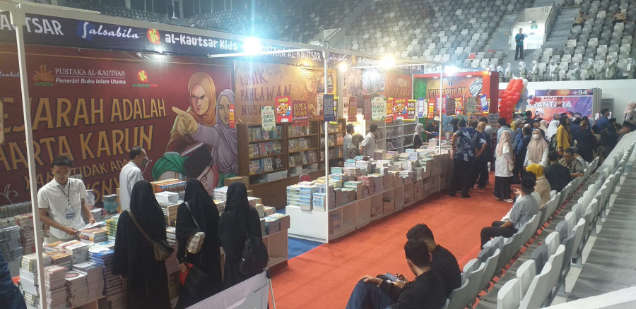 Suasana di pembukaan Islamic Book Fair 2023 di Istora Senayan, Jakarta, Rabu (20/9)/Farah