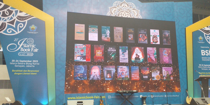 Para nominasi judul buku terbaik di Islamic Book Fair 2023/Farah