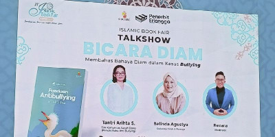 Penerbit Esensi Hadirkan Talkshow “Bicara Diam” di Panggung Utama Islamic Book Fair, Ingatkan Bahaya Diam dalam Kasus Bullying