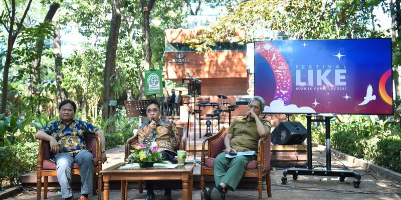 Presiden Joko Widodo di Festival LIKE 2023/KLHK