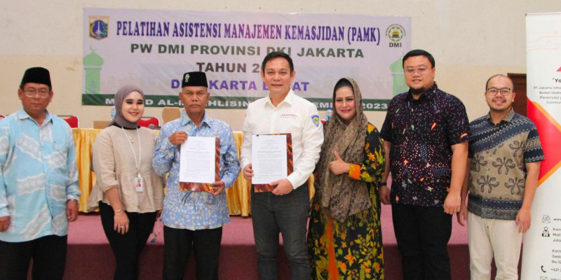 Penandatanganan MoU antara JIP dan DMI untuk perbaikan kualitas jaringan telekomunikasi di Jakarta dan Kepulauan Seribu/Net