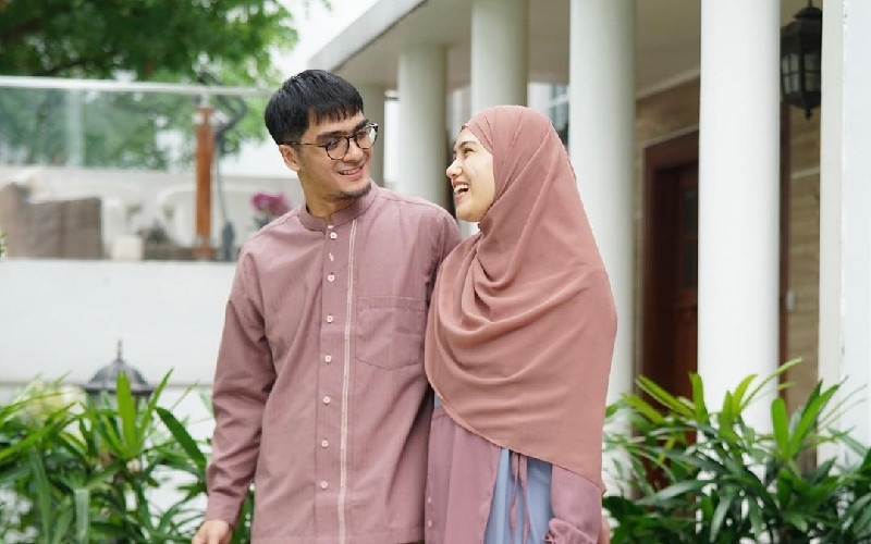 Pasangan Ricky Harun & Herviza Novianti/@rickyharun