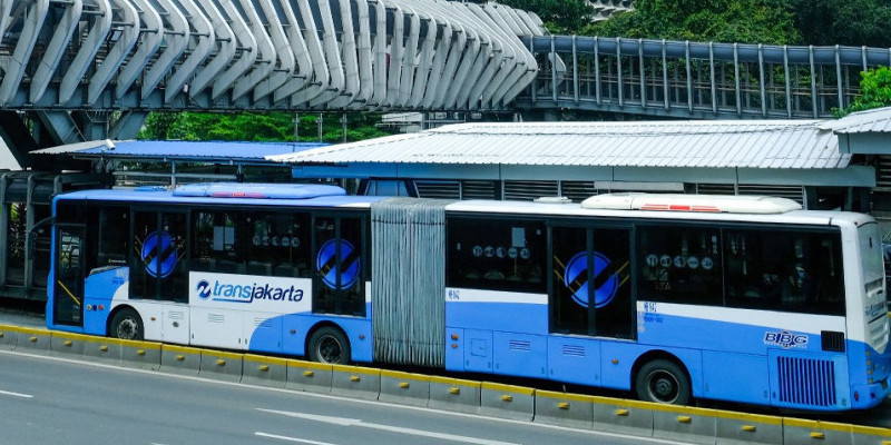 TransJakarta menjadi bagian dari moda transportasi terintegrasi di Jakarta/NET