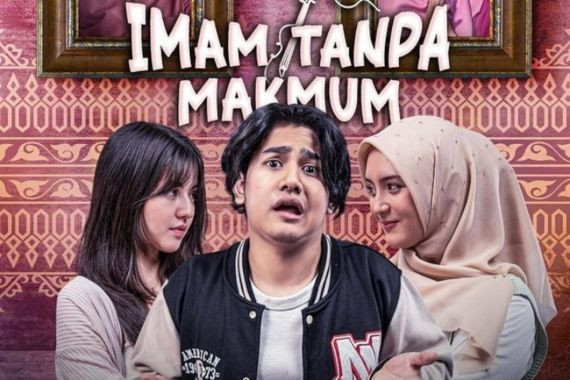 Poster film <i>Imam Tanpa Makmum</i> yang dibintangi oleh Syakir Daulay dan Vony Velicia/Net