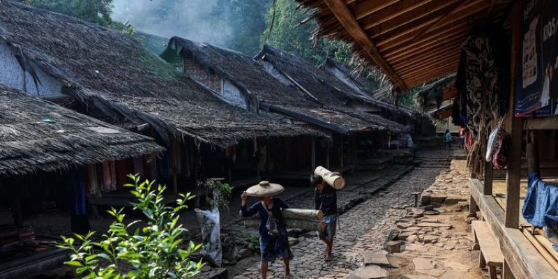 Suasana di suku Baduy Dalam, Lebak, Banten/Dok Kompas