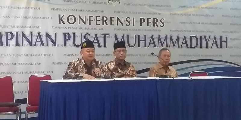 Pernyataan sikap PP Muhammadiyah terhadap perang Israel-Palestina, disampaikan kepada pers Rabu (11/10) di Jakarta Pusat/Farah