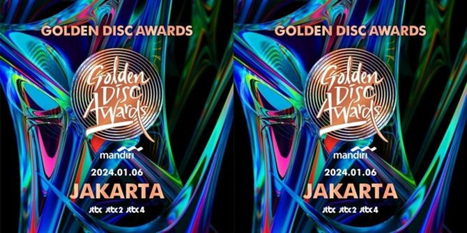 E-flyer Golden Disc Awards sudah tersebar. Jakarta International Stadion terpilih sebagai tempat penyelenggaraan/@golden_disc 