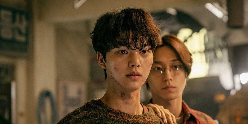 Songkang saat beraksi di K-drama Sweet Home sesi pertama/Netflix