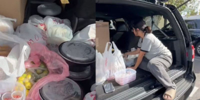 Banjir Pujian, Cinta Kuya Jualan Nasi dan Lauk Pauk di Amerika