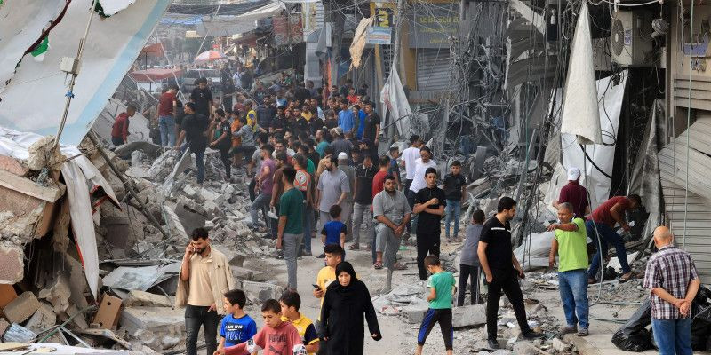 Warga Gaza makin menderita/AFP