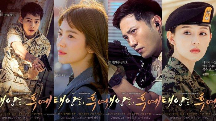 Para pemain drama Korea <i>DotS</i> yang kemungkinan akan diadaptasi ke dalam film layar lebar oleh sutradara ternama Hanung Bramantyo/Getty Images