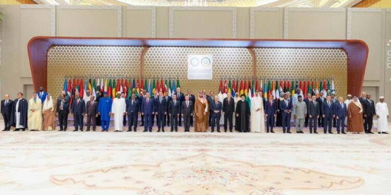 KTT Gabungan Luar Biasa OKI dan Liga Arab di Riyadh, Arab Saudi, 11 November 2023/Oci-Oci.org