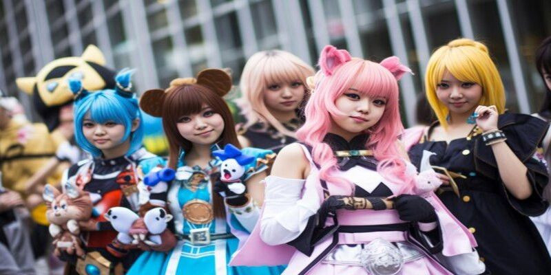 Cosplayer seru ala tokoh anime/Freepik