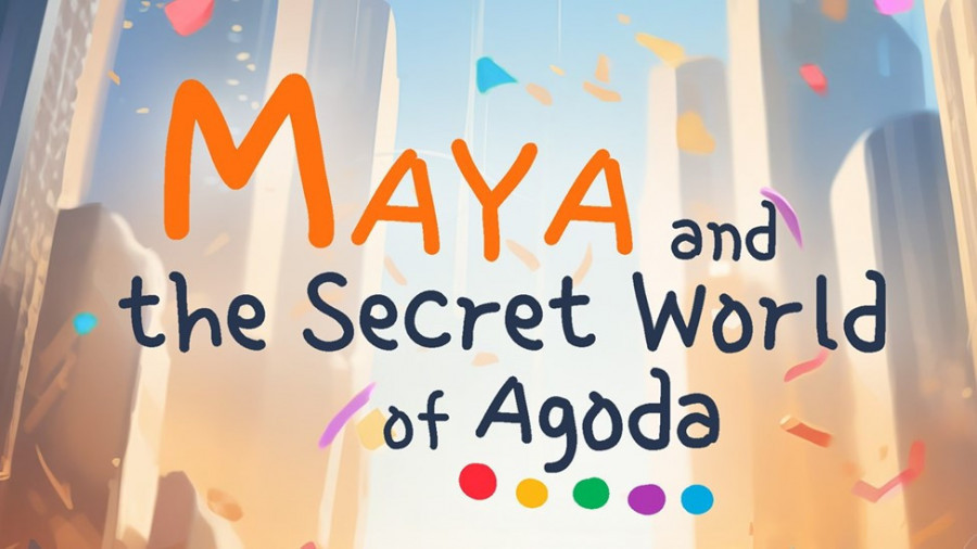 Cover depan buku anak <i>Maya and the Secret World of Agoda</i>/Dok Agoda