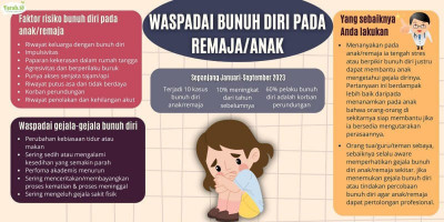 Jangan Anggap Remeh Isu Kesehatan Mental di Kalangan Remaja