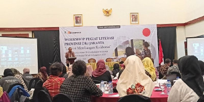Dinas Perpustakaan dan Kearsipan DKI Jakarta Gelar Workshop Pegiat Literasi 2023 Bertema “Literasi Membangun Kolaborasi”
