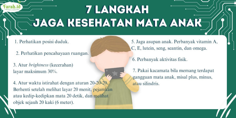 Perhatikan perilaku anak saat memegang gawai/Grafis: Dewi Anggeraini