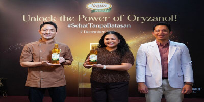 Mendukung Gaya Hidup #SehatTanpaBatasan, Sania Royale Luncurkan Produk Terbaru Rice Bran Oil dengan Kandungan Gamma Oryzanol Paling Tinggi di Indonesia
