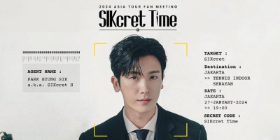 SIKcret Time in Jakarta, Bersiap untuk <i>Fan</i> <i>Meeting</i> Park Hyun-sik Januari 2024